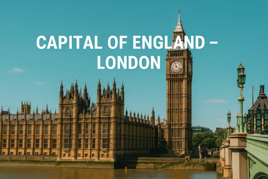 London capital of England skyline with River Thames and Tower Bridge