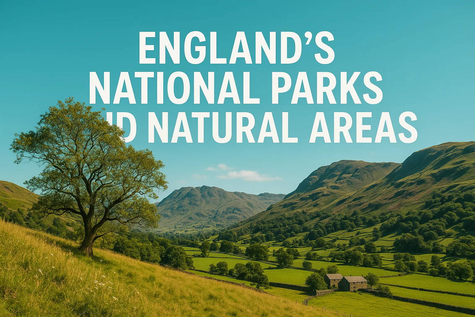 England national parks rolling hills lakes and moorland