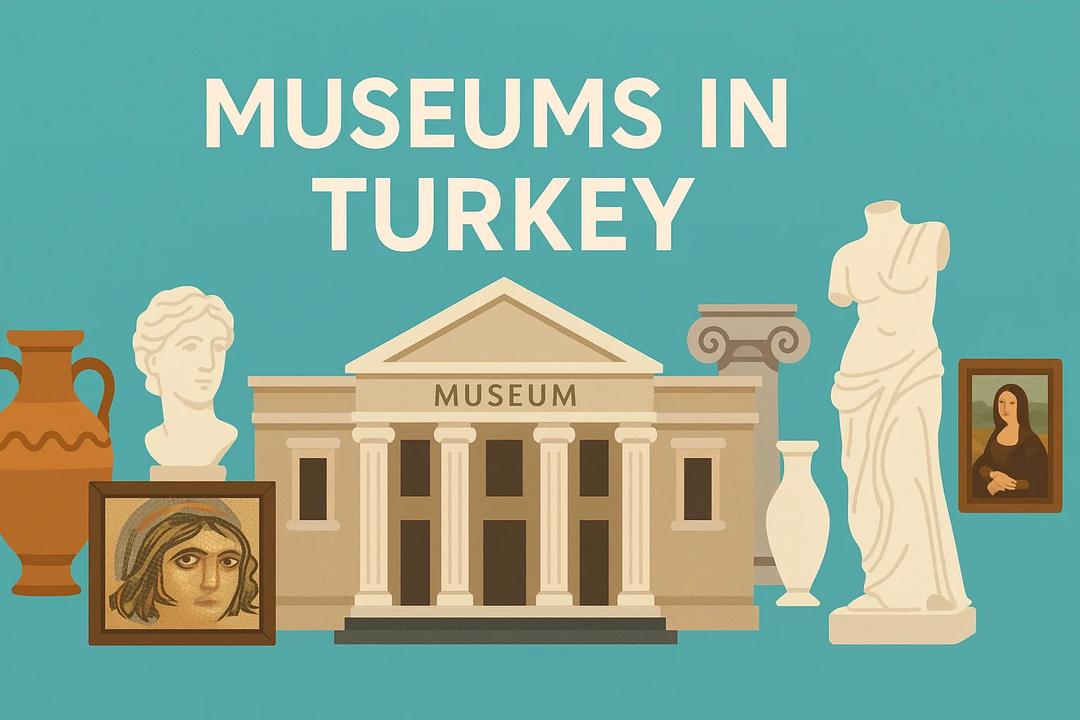 Museum displaying ancient Anatolian artifacts in Turkey