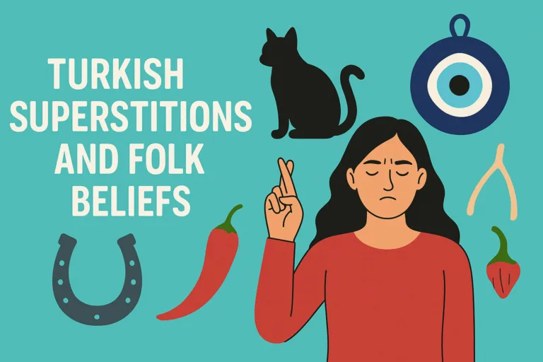 Traditional Turkish superstitions and folk beliefs symbols