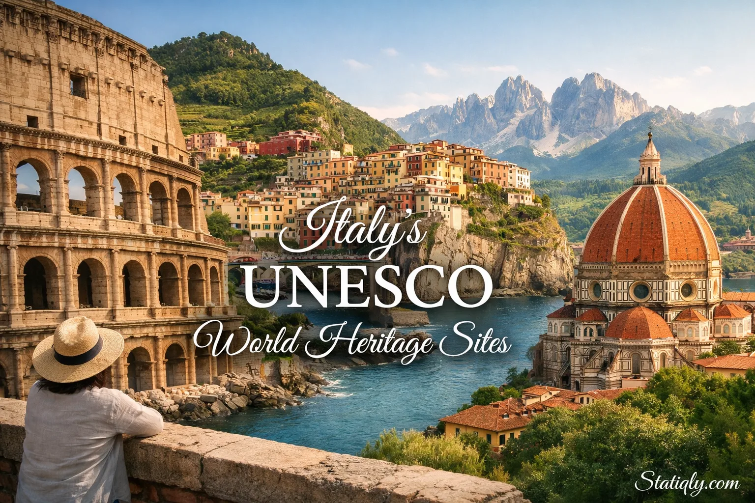 Iconic UNESCO World Heritage sites in Italy