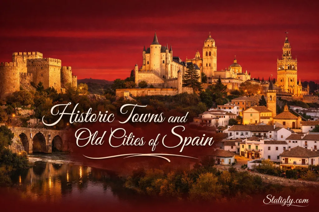 France's historic town with a medieval castle overlooking a sunset sky