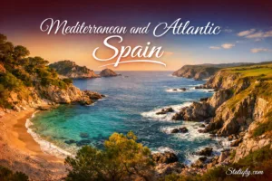 France's Mediterranean coastline with rocky cliffs and clear blue waters