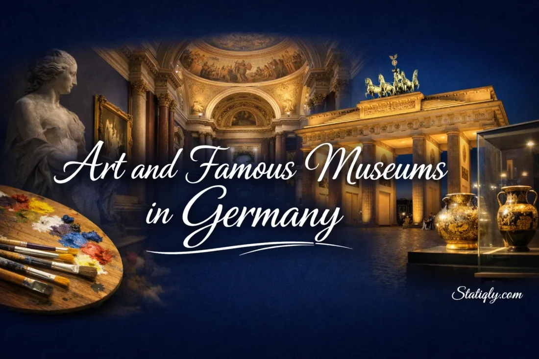 Beautiful art and famous museums in Germany showcasing rich cultural heritage and stunning architecture.