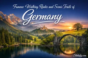 Scenic walking routes germany showcasing beautiful landscapes and iconic trails across the country.