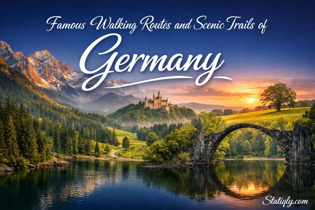 Scenic walking routes germany showcasing beautiful landscapes and iconic trails across the country.